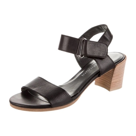 Stuart Weitzman Black Sandals - Picture 2 of 8